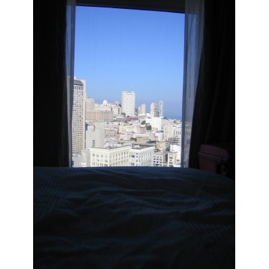 View from my bed